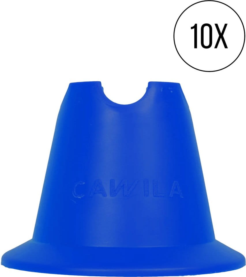 Conuri de antrenament Cawila Mini-Pylone 10er Set Blau