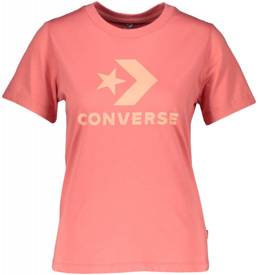 Tricou Converse Star Chevron Damen T-Shirt Pink F664