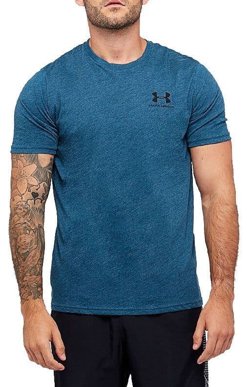 Tricou Under Armour SPORTSTYLE LEFT CHEST SS-BLU