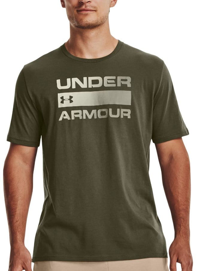 Tricou Under Armour UA TEAM ISSUE WORDMARK SS-GRN