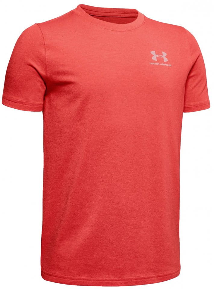 Tricou Under Armour JR Charged Cotton T-shirt