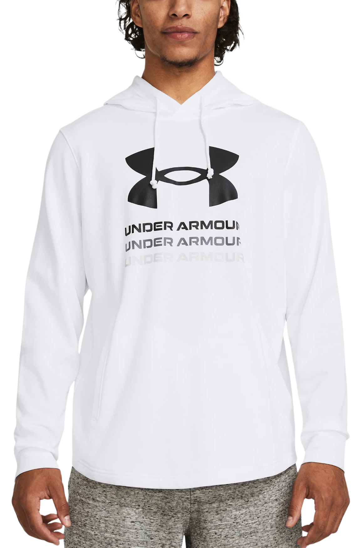 Hanorac cu gluga Under Armour Rival Terry Graphic Hoody