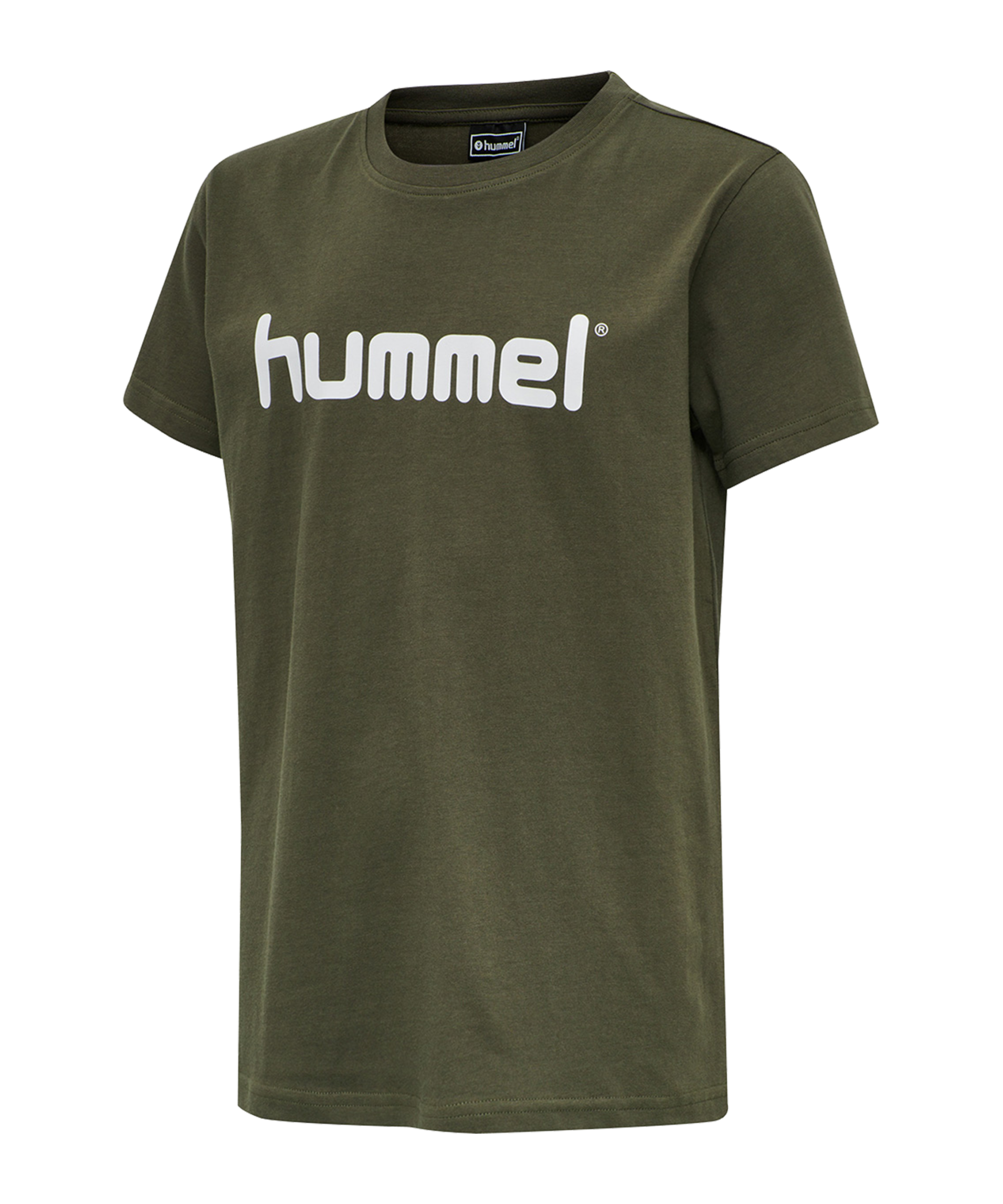 Tricou Hummel Cotton T-Shirt Logo Kids