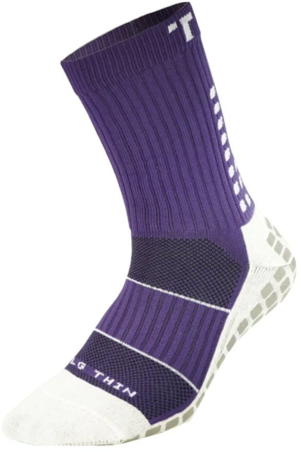 Sosete Trusox Thin 3.0 - Purple with White trademarks
