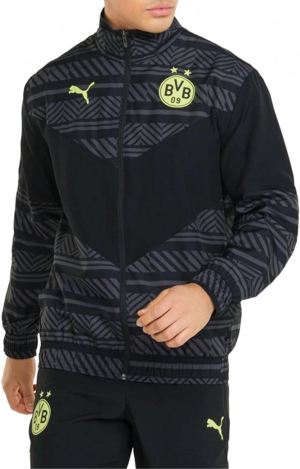 Jacheta Puma BVB Prematch Men's Soccer Jacket