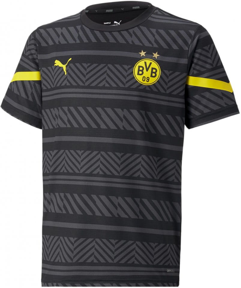 Tricou Puma BVB Dortmund Prematch Shirt 2022/23 Kids