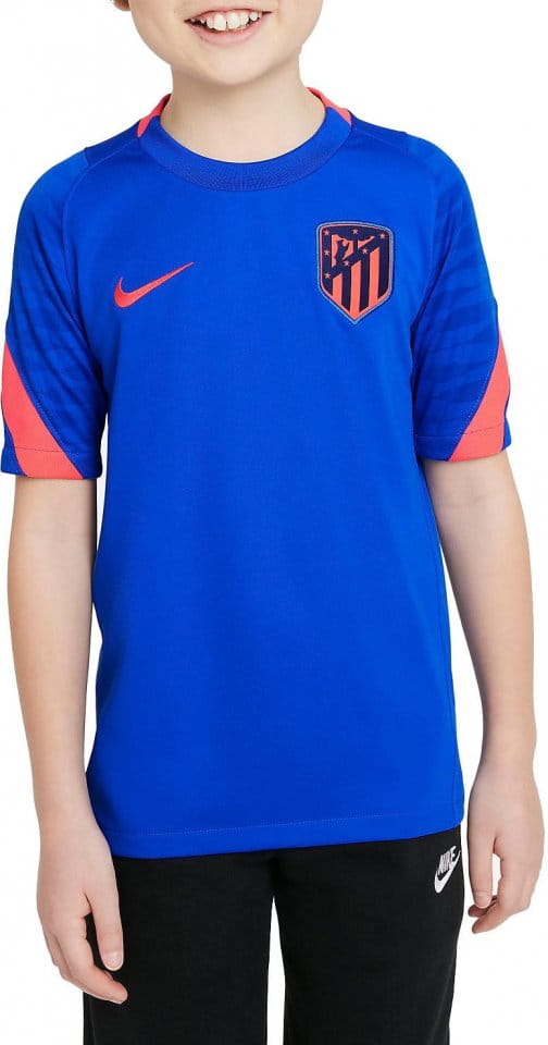 Tricou Nike Atlético Madrid Strike Big Kids Dri-FIT Short-Sleeve Soccer Top