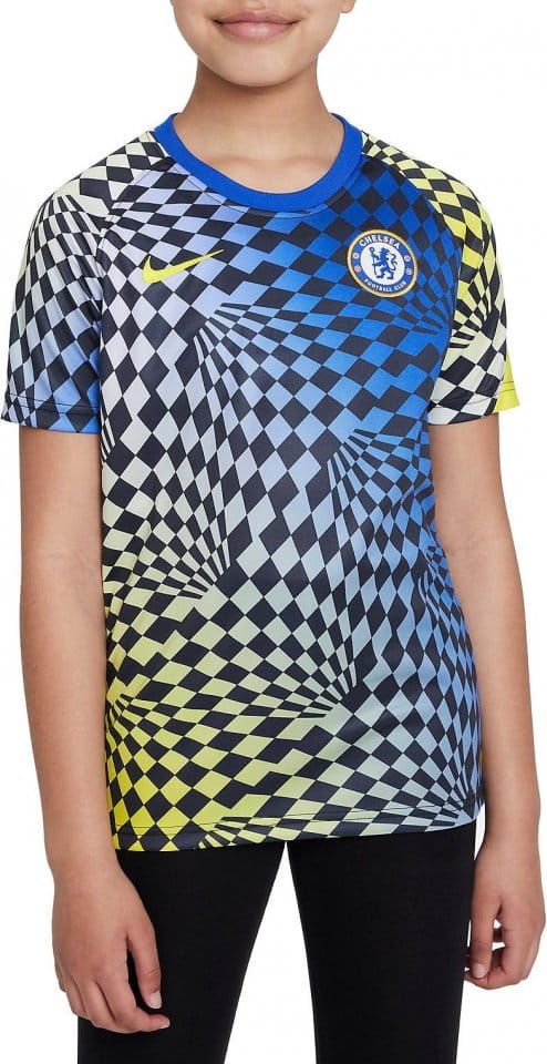 Tricou Nike Chelsea FC Big Kids Pre-Match Short-Sleeve Soccer Top