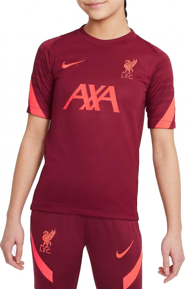 Tricou Nike Liverpool FC Strike Big Kids Short-Sleeve Soccer Top