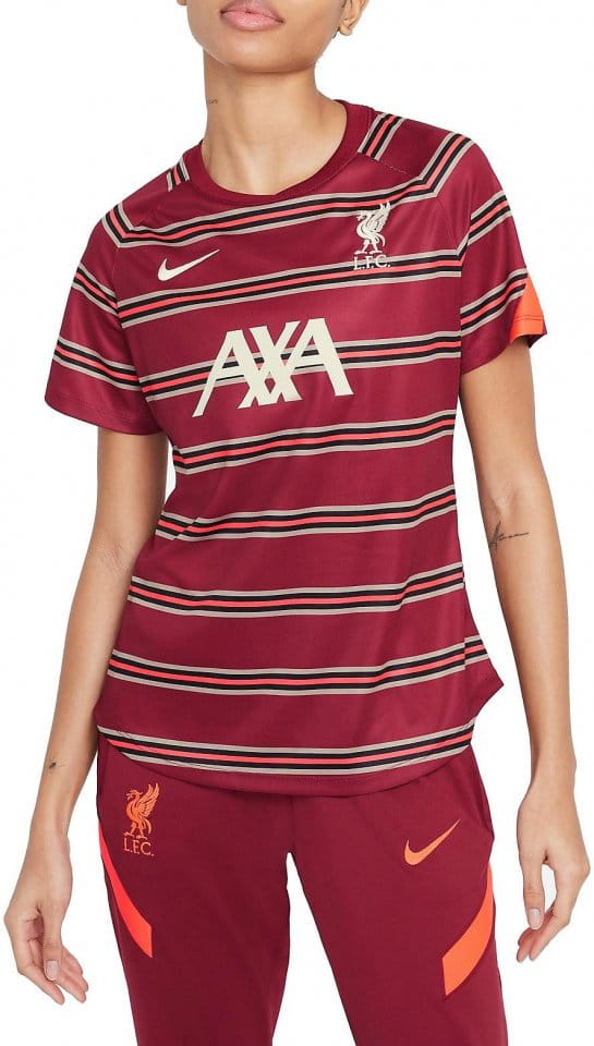Tricou Nike Liverpool FC Women s Pre-Match Short-Sleeve Soccer Top