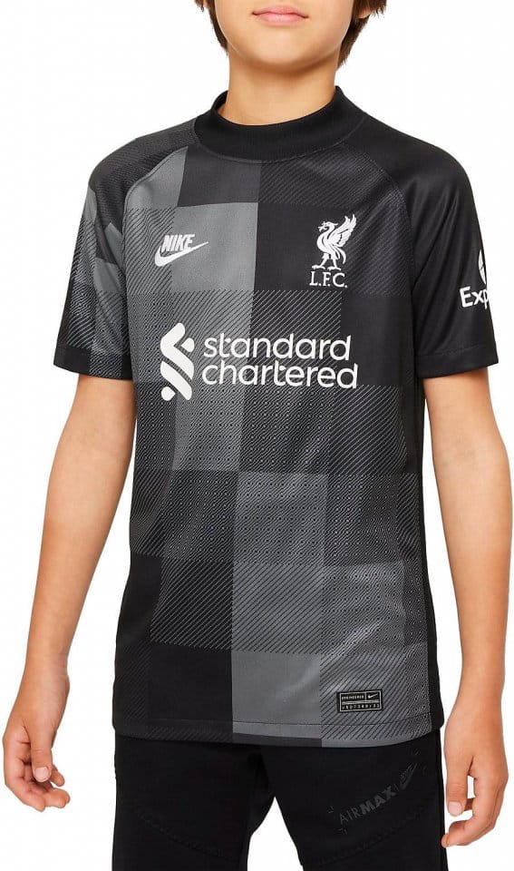 Bluza Nike Liverpool FC 2021/22 Stadium Goalkeeper Big Kids Soccer Jersey