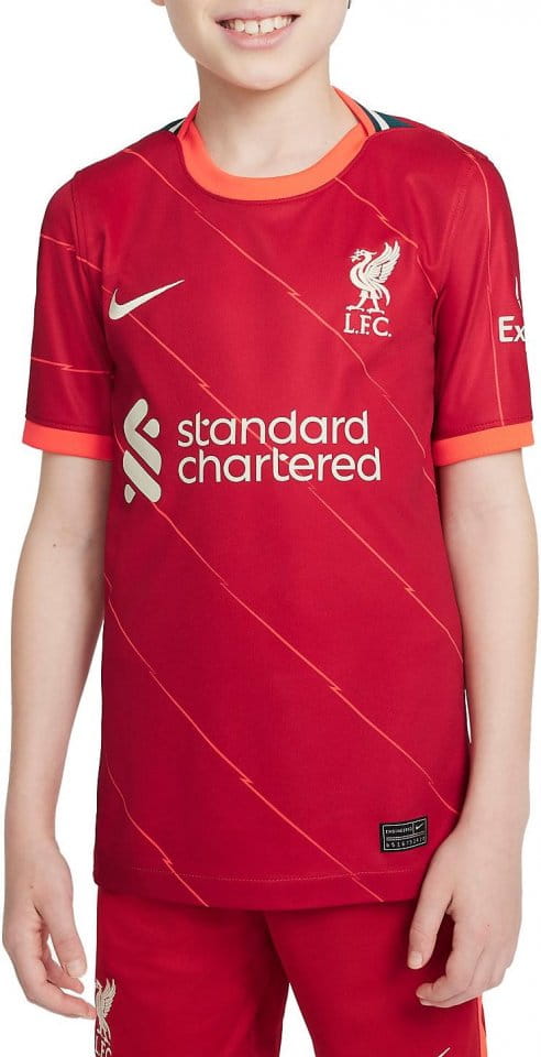 Bluza Nike Liverpool FC 2021/22 Stadium Home Big Kids Soccer Jersey