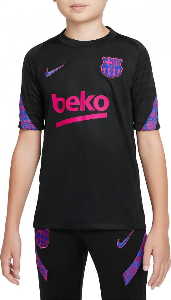 Tricou Nike FC Barcelona Strike Trainingsshirt Kids