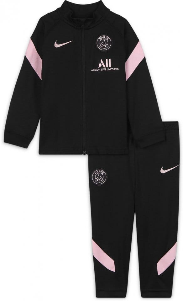 Trening Nike Paris Saint-Germain Strike Away Baby/Toddler Dri-FIT Knit Soccer Tracksuit