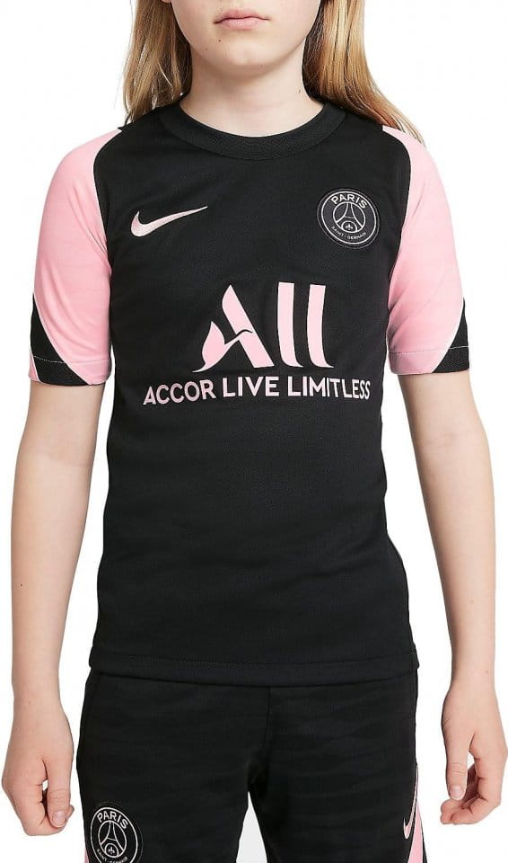 Tricou Nike Paris Saint-Germain Strike Away Big Kids Dri-FIT Short-Sleeve Soccer Top 2021/22