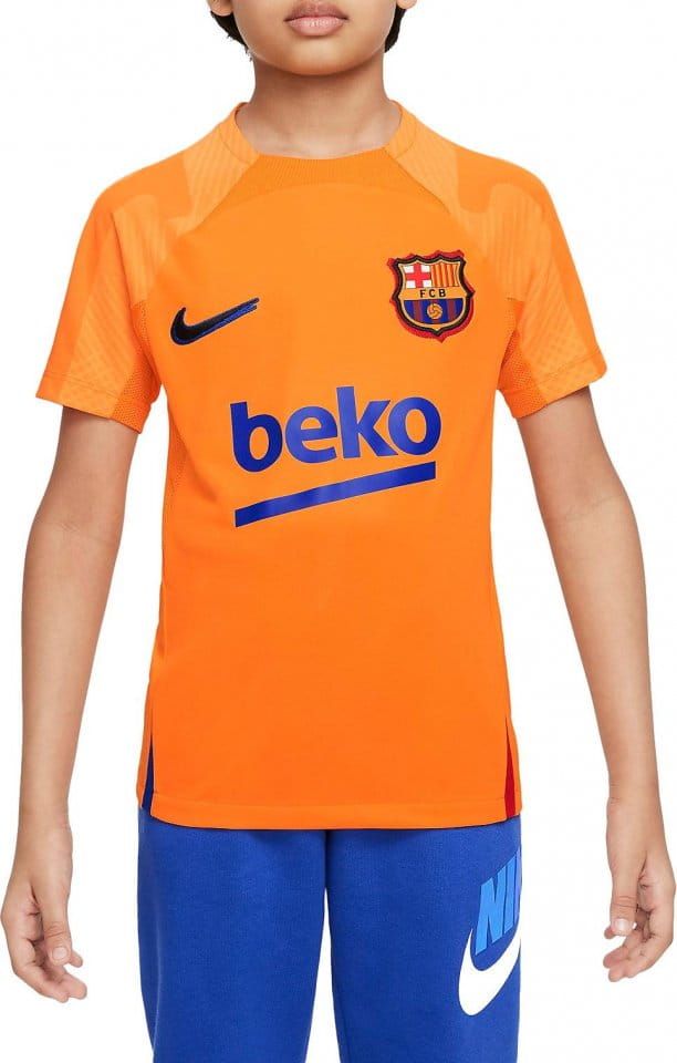Tricou Nike FC Barcelona Strike Older Kids Dri-FIT