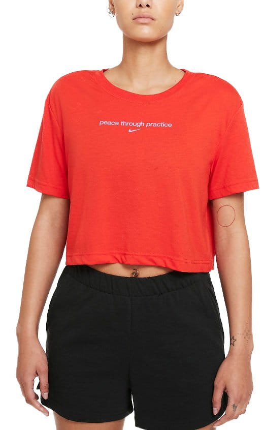 Tricou Nike Yoga Women s Cropped Graphic T-Shirt