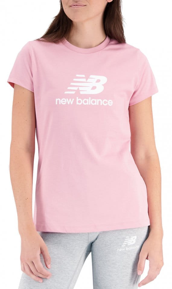 Tricou New Balance Essentials Stacked Logo